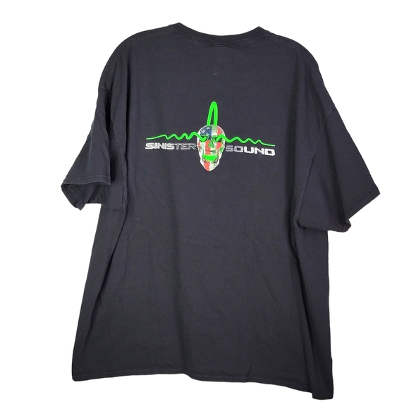 Sinister Sound Skull Logo Harley-Davidson Custom Sound Solutions Tee 2XL - Picture 4 of 13